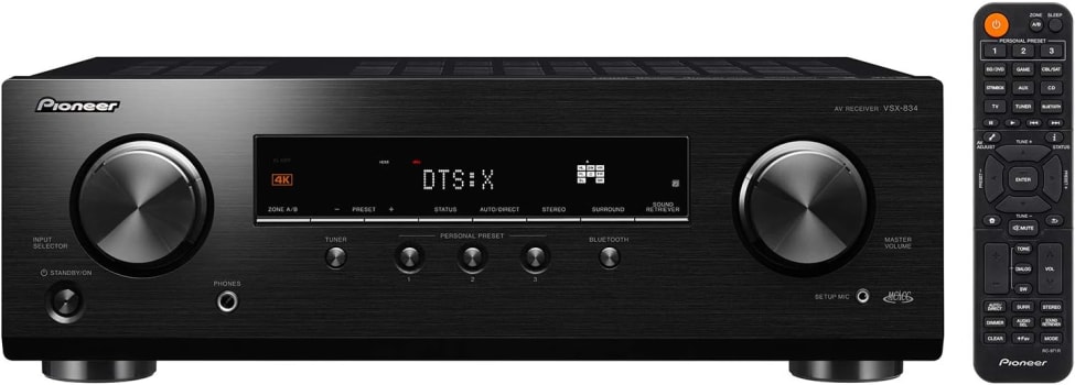 Pioneer VSX-834 Dolby Atmos & DTS:X 4K UHD, HDR10, HLG, Dolby Vision