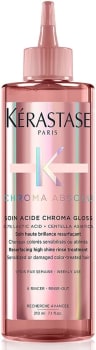 Kérastase Gloss Capilar Chroma Absolu Soin Acide Chroma Gloss, Cabelos coloridos, Proteção de cor, Aminoácido, Centelha Asiática, 210 ml