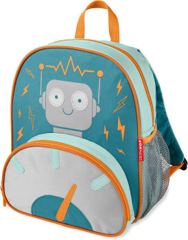 Mochila Infantil Skip Hop Sparks Pré-Escolar de 3 a 4 Anos Robô