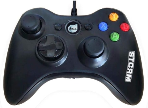 Controle Dazz Storm Dualshock Xbox 360/PC 624518