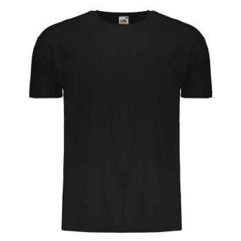Camiseta Basica Masculina - Preto