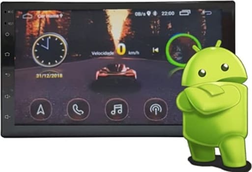 Central Multimídia Android 8.1 Roadstar Rs-804br