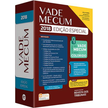 Livro - Vade Mecum 2018 Ediçâo Especial