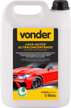 Lava-autos, Ultraconcentrado, 5 Litros, Vonder