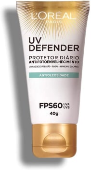 Protetor Diário L'Oréal Paris Uv Defender Antioleosidade FPS60