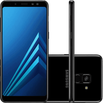 Smartphone Samsung Galaxy A8 Dual Chip Android 7.1 Tela 5.6" Octa-Core 2.2GHz 64GB 4G Câmera 16MP - Preto