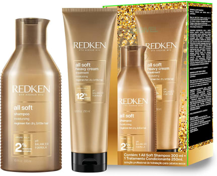 Kit Shampoo e Máscara Redken Kit All Soft