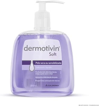 Dermotivin Soft Sabonete Liquido Pump 300ml