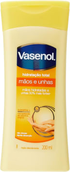 2 Unidades — VASENOL Loção Corporal Hidratante 200Ml Mãos e Unhas Unit, Branco