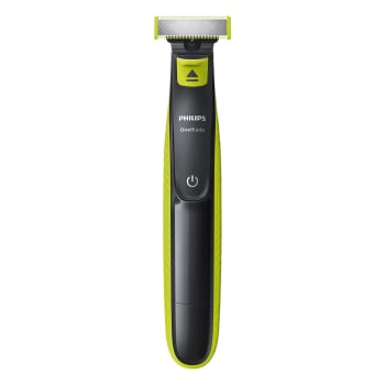 Barbeador Elétrico sem Fio Philips OneBlade QP2521/10 Seco e Molhado Bivolt Cinza e Verde