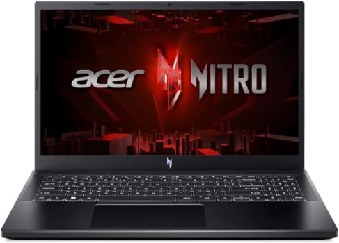 Notebook Acer Nitro V15 ANV15-51-58AZ 13ª Geração Intel Core i5-13420H, 8GB RAM, 512GB SSD, NVIDIA RTX 3050, 15.6" FHD LED IPS 144Hz, Windows 11, Preto, Retroiluminado