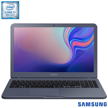 Notebook Samsung, Intel Core i7, 16GB, 1TB+128SSD, 15,6" e Placa NVIDIA GeForce MX 110, Expert X55 - NP350XBE-XH4BR