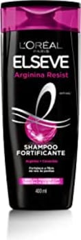 2 Unidades - Shampoo L'Oréal Paris Elseve Arginina Resist X3 400ml