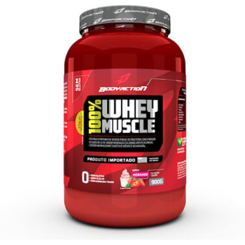 100% Whey Muscle 900g - Body Action