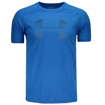 Camiseta Under Armour Tech Horizon - Azul