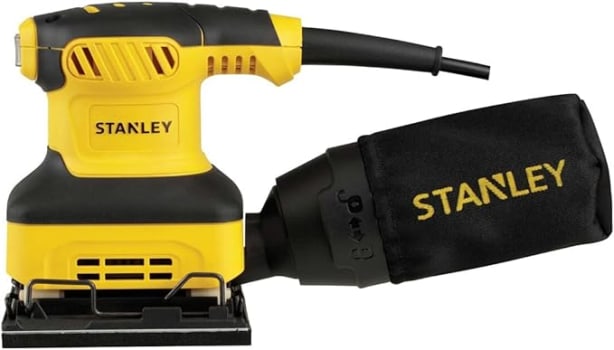 Stanley Lixadeira Orbital Elétrica para Acabamentos, Modelo SS24, 110V