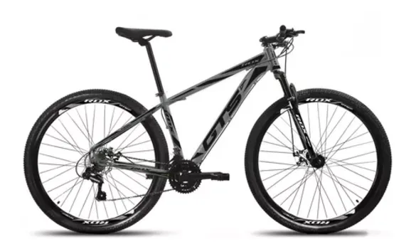 Bicicleta Aro 29 Gts Alumunio Rdx 21v Câmbio Shimano A Disco Cor Cinza/preto Tamanho Do Quadro 21