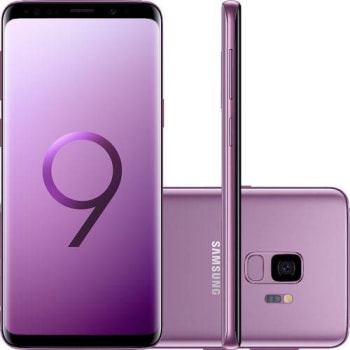 Smartphone Samsung Galaxy S9 Desbloqueado Tim 128GB Dual Chip Android 8.0 Tela 5,8” Octa-Core 2.8GHz 4G Câmera 12MP - Ultravioleta