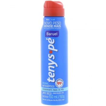 Desodorante para os Pés Tenys Pé Baruel Original - Jato Seco - 150ml