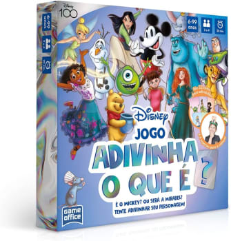 Adivinha O Que é? - Disney 100 Anos - Jogo De Ação - Toyster Brinquedos