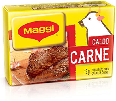 (6 Unidades) Maggi Caldo Carne Tablete 19g
