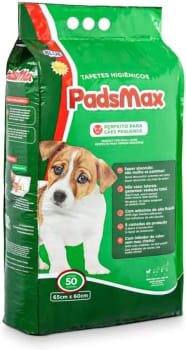 Tapete Higiênico Petmax 50 Unidades Petmax Para Cães, 50 Unidades