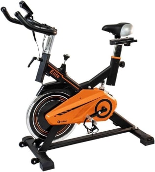 Bicicleta Ergométrica Gallant Elite Spinning Roda de Inércia 13kg até 110kg Mecânica Gsb13hbta-pt