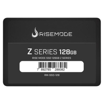 SSD Rise Mode Gamer Z Series 128GB Sata Leitura: 535MB/s e Gravação: 435MB/s - RM-SSD-128