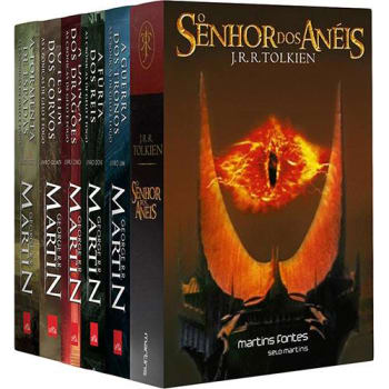Box de Livros - O Encontro dos Clássicos: Game of Thrones & Senhor dos Anéis