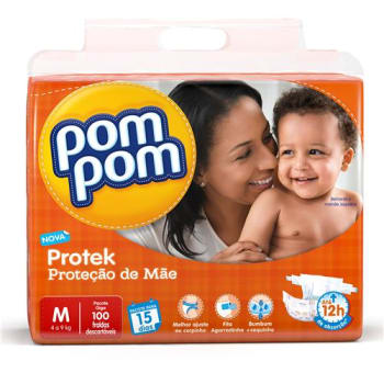 Fralda Pom Pom Protek Proteção de Mãe (Vários tamanhos)