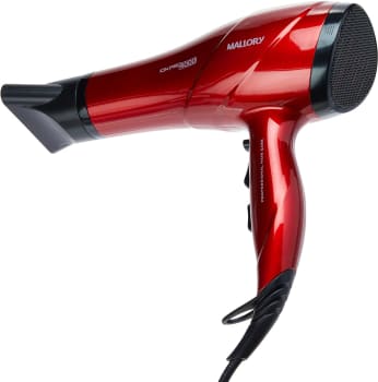 Secador de Cabelo Mallory Íon Pro 4000 Bivolt Vermelho