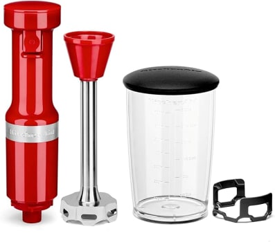 Mixer de Mão com Velocidade Variável KitchenAid Empire Red 110V