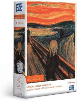 Edvard Munch: O Grito - Quebra-cabeça - 500 peças nano - Toyster Brinquedos