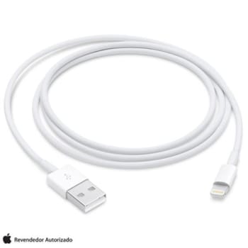 Cabo Lightning USB com 1 Metro para iPhone, iPad, Mac e iPod Branco - Apple - MQUE2BZ/A