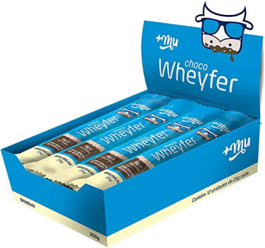 Display Chocowheyfer Proteico Mais Mu Baunilha 25G, Mais Mu