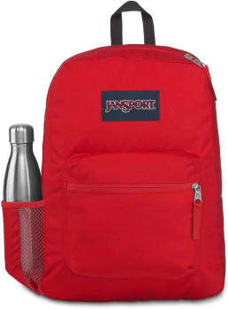 Mochila Jansport Cross Town Unissex (Vermelho)