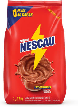 Nescau Achocolatado Em Pó Nescau 1 2Kg