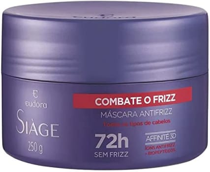 Máscara Capilar Siàge Combate o Frizz 250g - Eudora