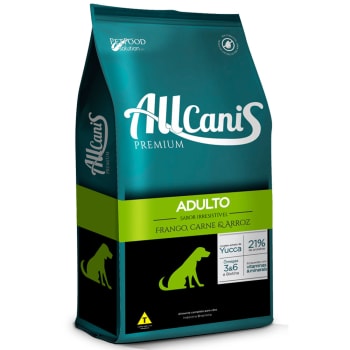 Ração Allcanis para Cães Adultos de Frango e Carne 15kg