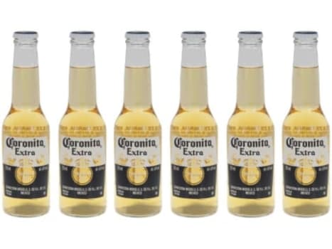 Cerveja Corona Coronita Extra Lager 6 Unidades - 210ml - Cerveja - Magazine Ofertaesperta