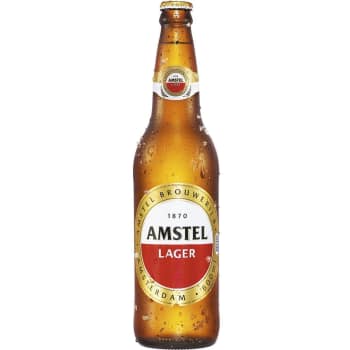Cerveja AMSTEL Lager Garrafa 600ml