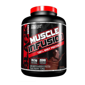 Muscle Infusion 100% Whey Protein 5Lb Nutrex - Chocolate