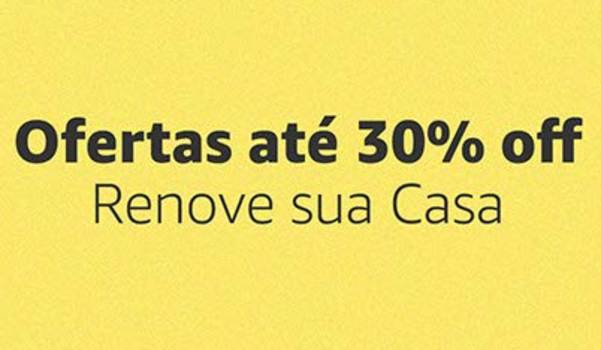 Até 30% de Desconto em Casa e Cozinha na Amazon!