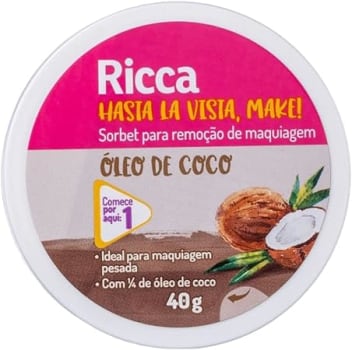 Sorbet para Remoção de Maquiagem, Ricca