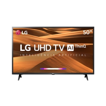Smart TV LED 50" 4K LG 50UM7360 3 HDMI 2 USB Wi-Fi Bluetooth