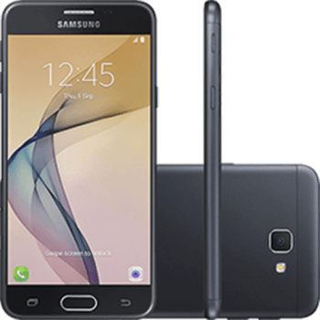 Smartphone Samsung Galaxy J5 Prime Dual Chip Android 6.0 Tela 5" Quad-Core 1.4 GHz 32GB 4G Wi-Fi Câmera 13MP com Leitor de Digital - Preto (Cód. 132276640)