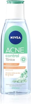 NIVEA Tônico Facial Acne Control 200ml - Ajuda a controlar a oleosidade, não obstrui os poros, remove células mortas, reduz a vermelhidão e hidrata a pele acneica