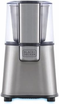 Black Decker Moedor Elétrico e em Inox, Ideal para Cafés e Grãos, Gourmand Gris, Modelo MG200, 127V