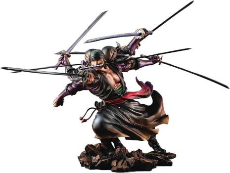 Figura De Ação Roronoa Zoro - Demon Aura Nine-Sword Style Asura - ONE PIECE - REF.: 716294 - MEGAHOUSE