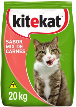 Ração Kitekat Mix de Carnes para Gatos Adultos 20kg